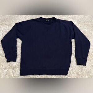 ORVIS Men's Navy Blue Size Medium Sweatshirt EUC